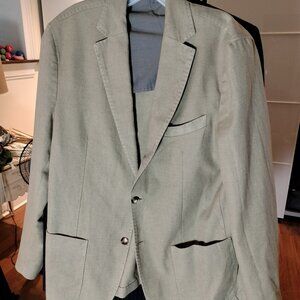 Massimo Dutti Linen Cotton Blazer 42r Worn Once